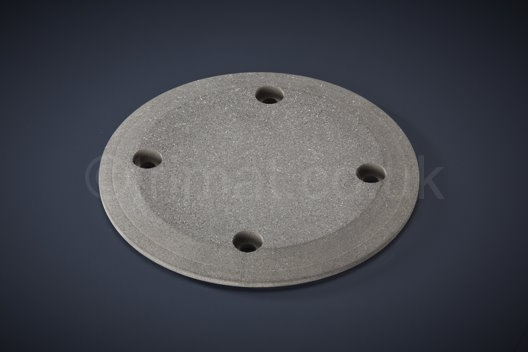 machined friction materials, tapered friction materials, notched friction material, chamfered brake lining, press blocks